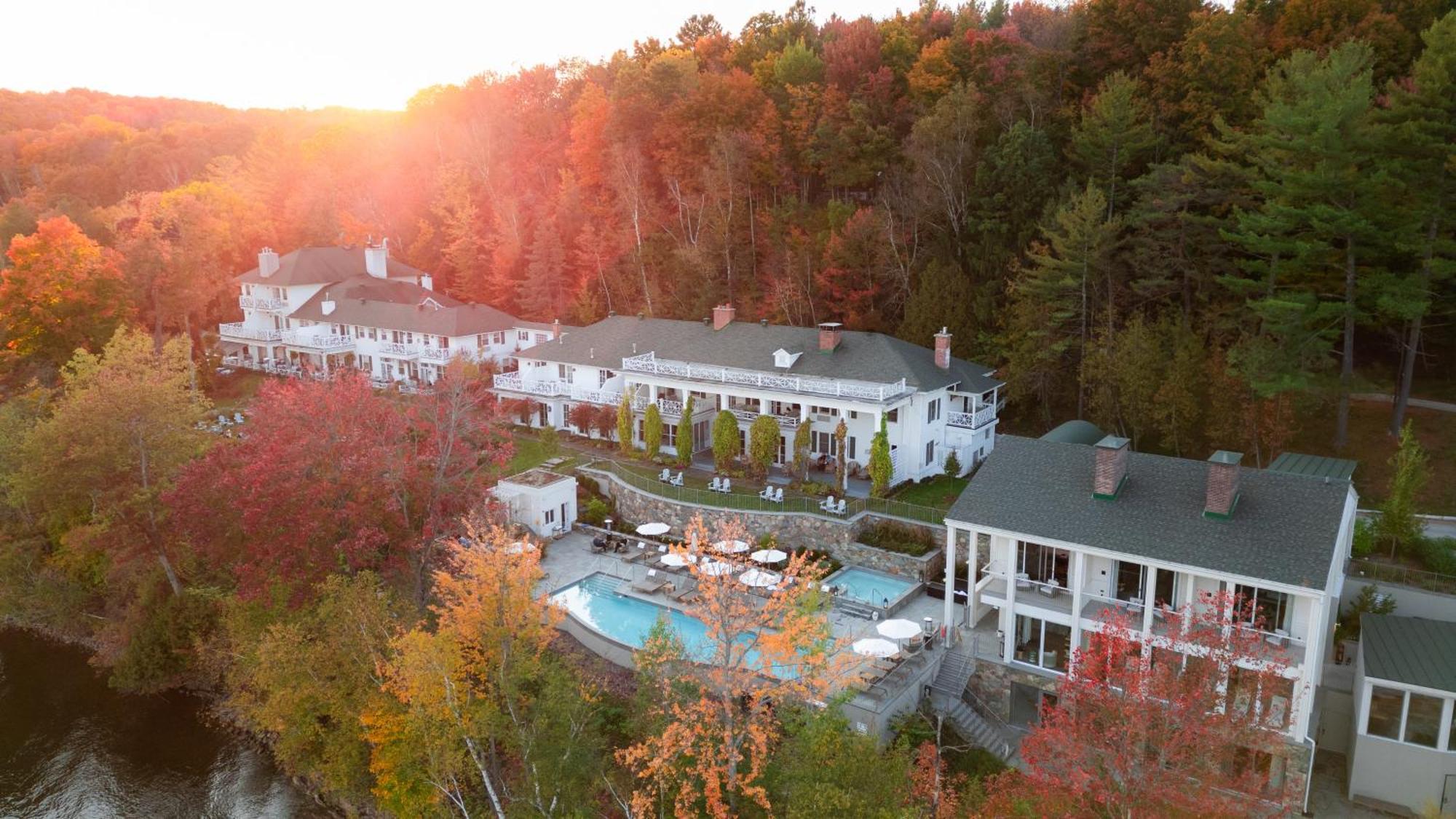 Manoir Hovey, Relais & Chateaux North Hatley Zewnętrze zdjęcie